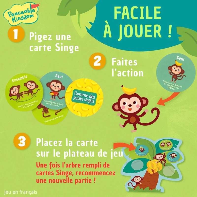 Comme des petits singes!