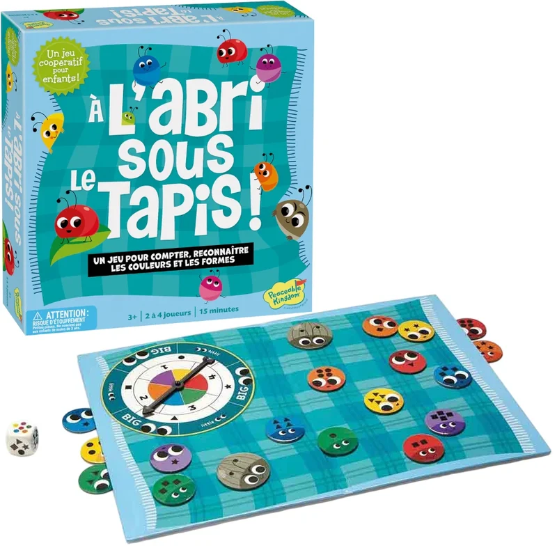 À l'abri sous le tapis !