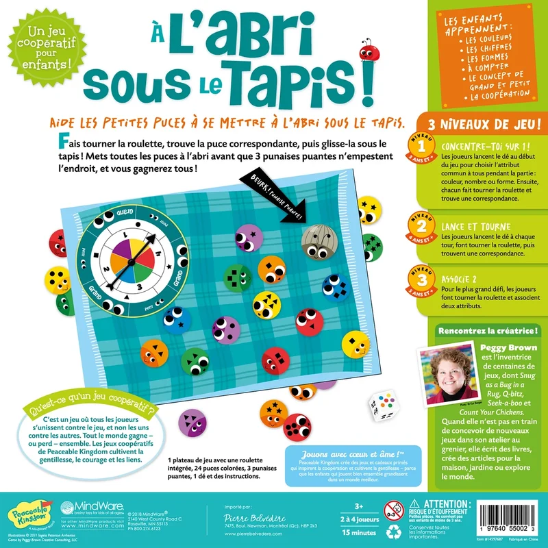 À l'abri sous le tapis !
