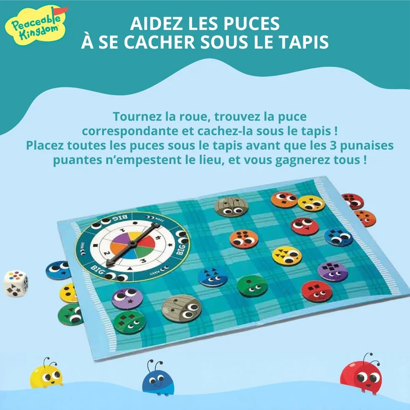À l'abri sous le tapis !