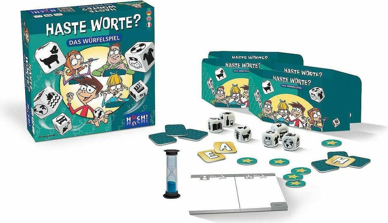 Haste Worte - Das Würfelspiel