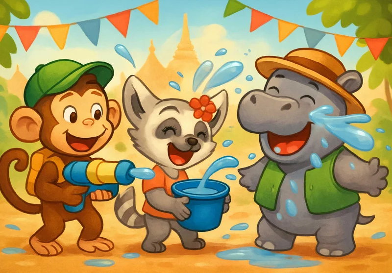 111793 Kinder - Milo, Lulu und Sash Puzzle