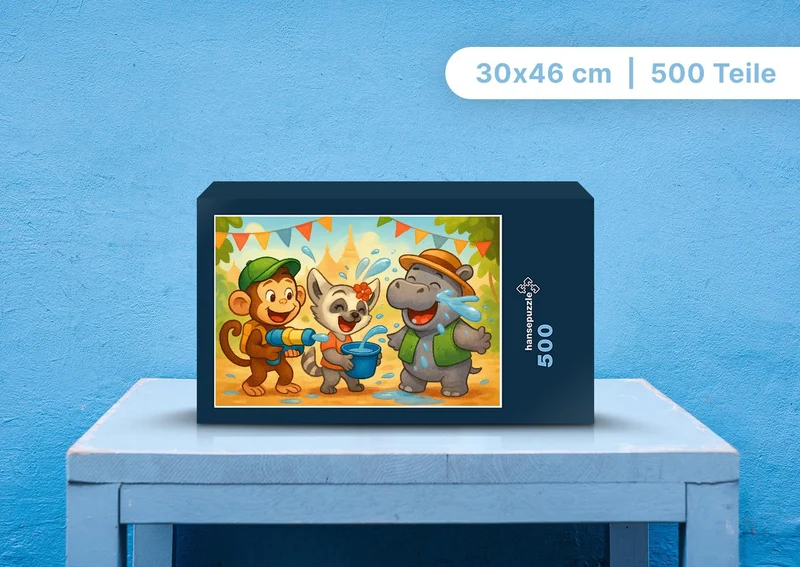111793 Kinder - Milo, Lulu und Sash Puzzle