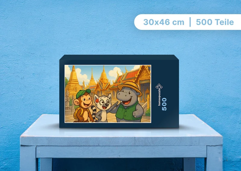 111788 Kinder - Milo, Lulu und Sash Puzzle