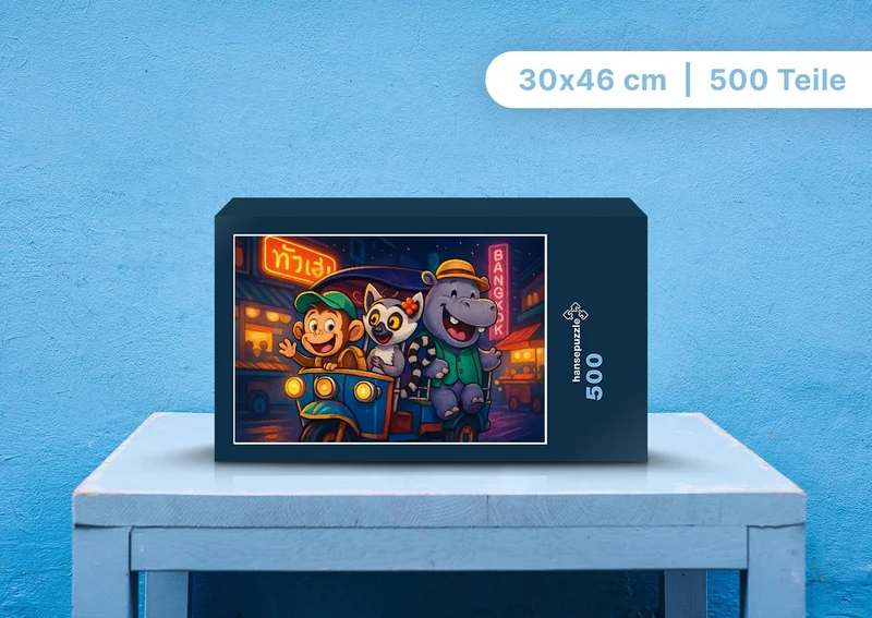 111778 Kinder - Milo, Lulu und Sash Puzzle