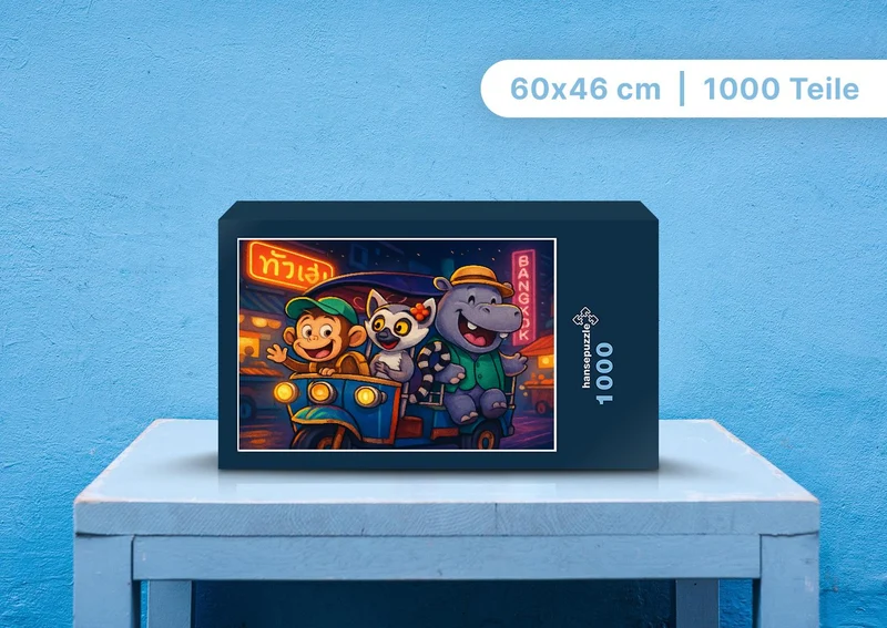 111778 Kinder - Milo, Lulu und Sash Puzzle
