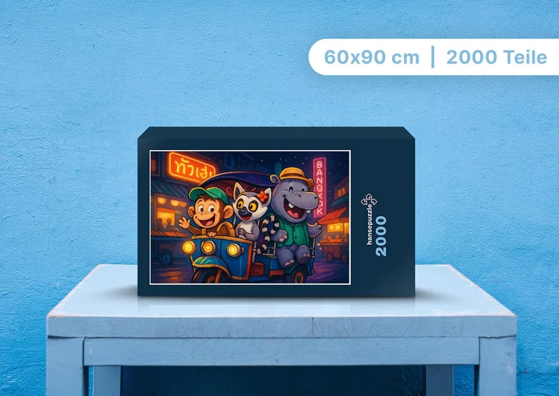 111778 Kinder - Milo, Lulu und Sash Puzzle