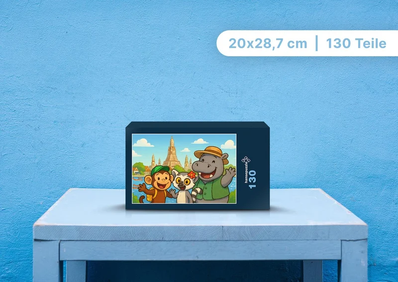 111773 Kinder - Milo, Lulu und Sash Puzzle