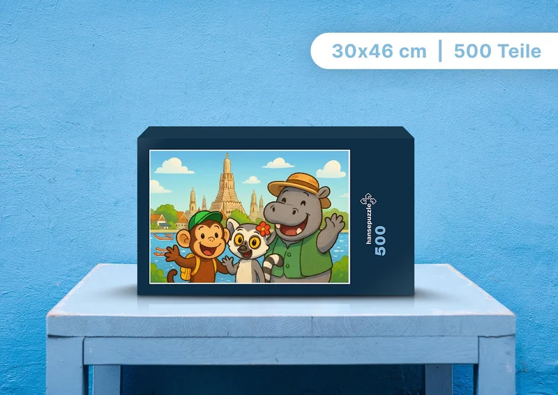 111773 Kinder - Milo, Lulu und Sash Puzzle
