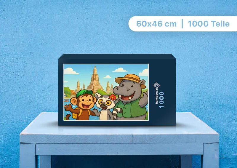 111773 Kinder - Milo, Lulu und Sash Puzzle