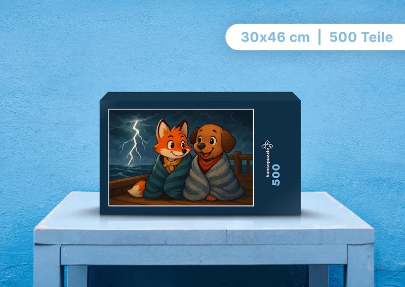 111698 Kinder - Finn und Wuff Puzzle