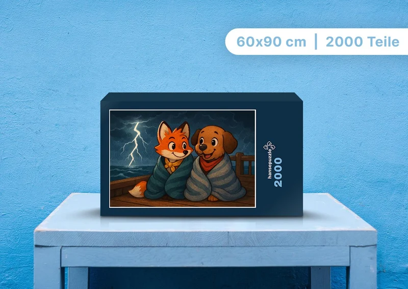111698 Kinder - Finn und Wuff Puzzle