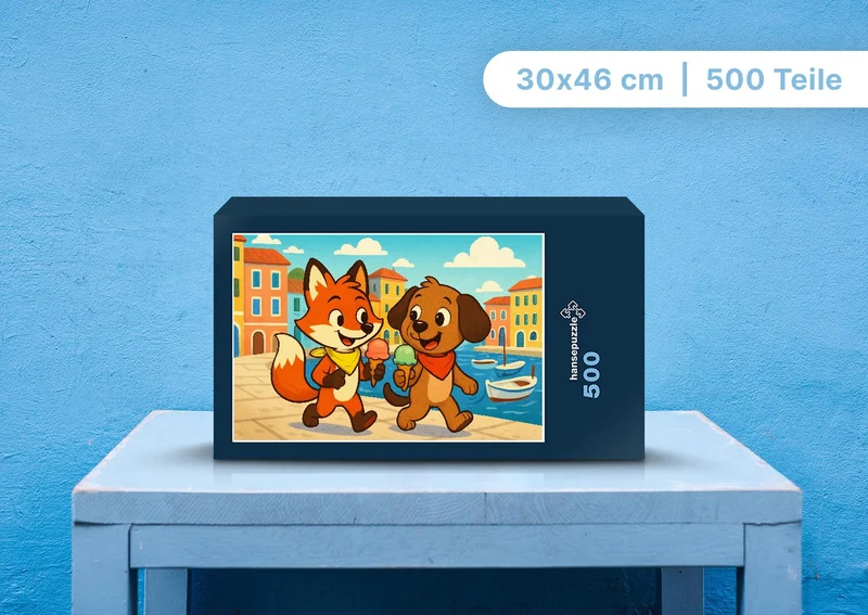 111683 Kinder - Finn und Wuff Puzzle