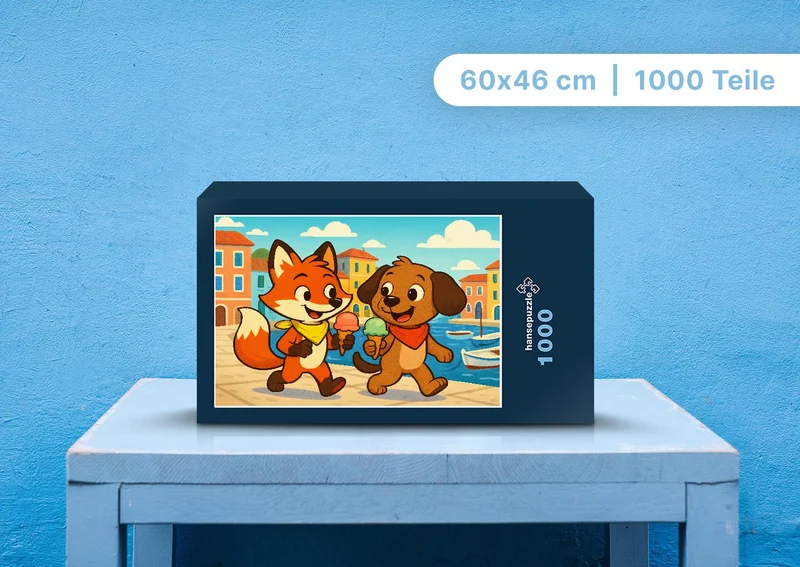 111683 Kinder - Finn und Wuff Puzzle