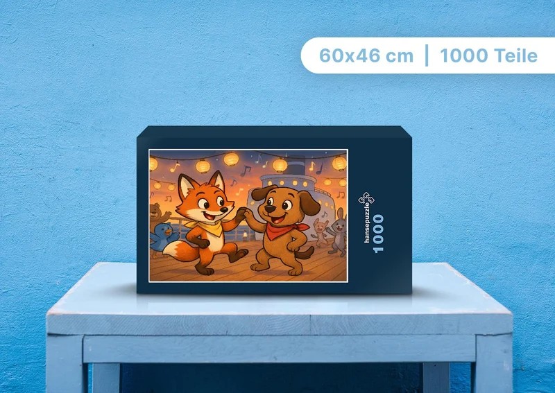 111678 Kinder - Finn und Wuff Puzzle