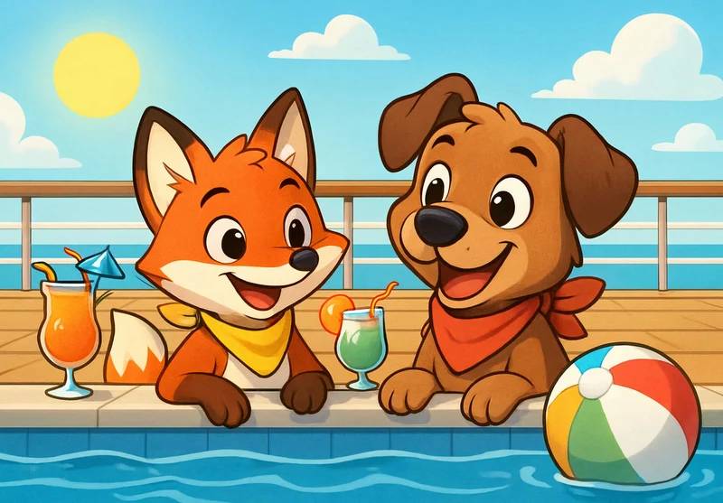 111673 Kinder - Finn und Wuff Puzzle