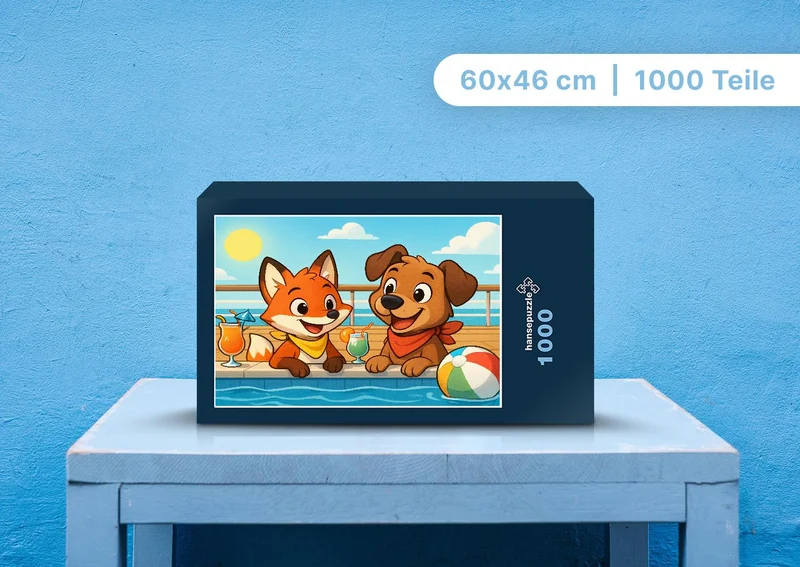 111673 Kinder - Finn und Wuff Puzzle
