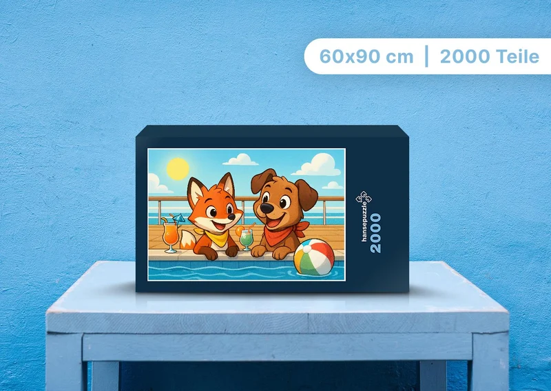 111673 Kinder - Finn und Wuff Puzzle