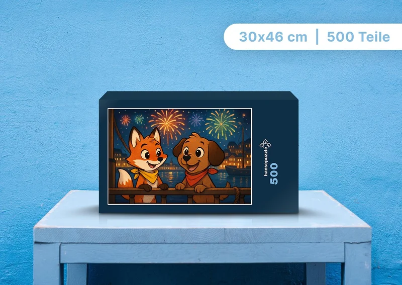 111668 Kinder - Finn und Wuff Puzzle