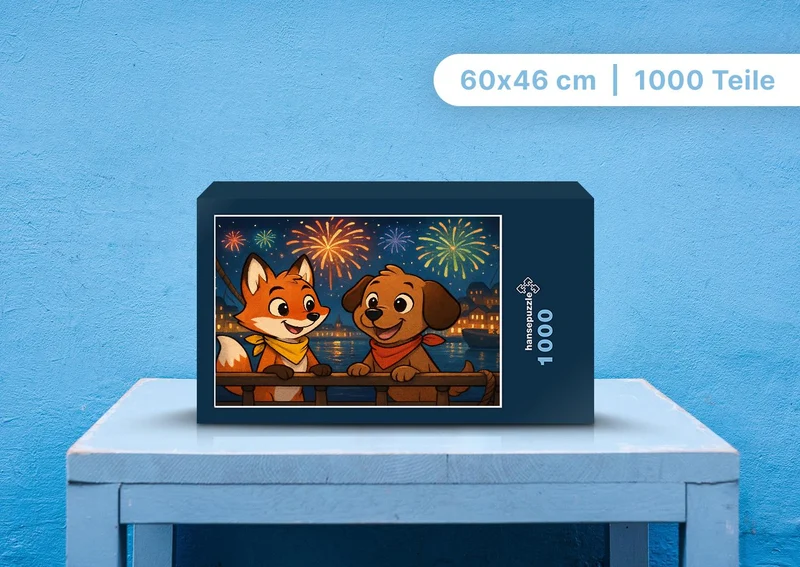 111668 Kinder - Finn und Wuff Puzzle