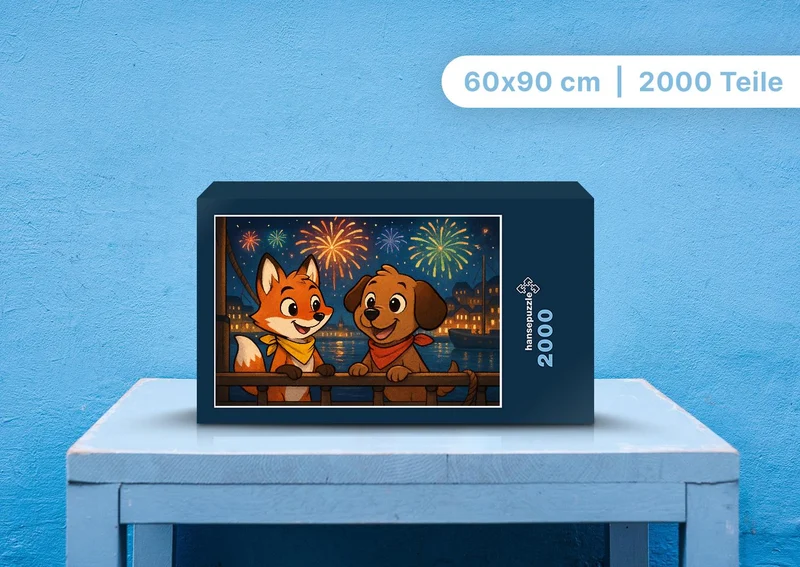 111668 Kinder - Finn und Wuff Puzzle