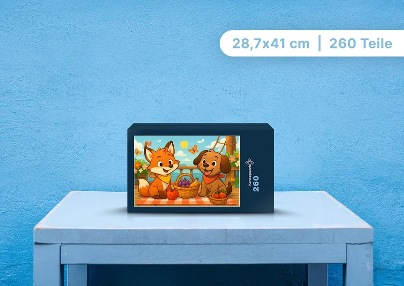 111663 Kinder - Finn und Wuff Puzzle