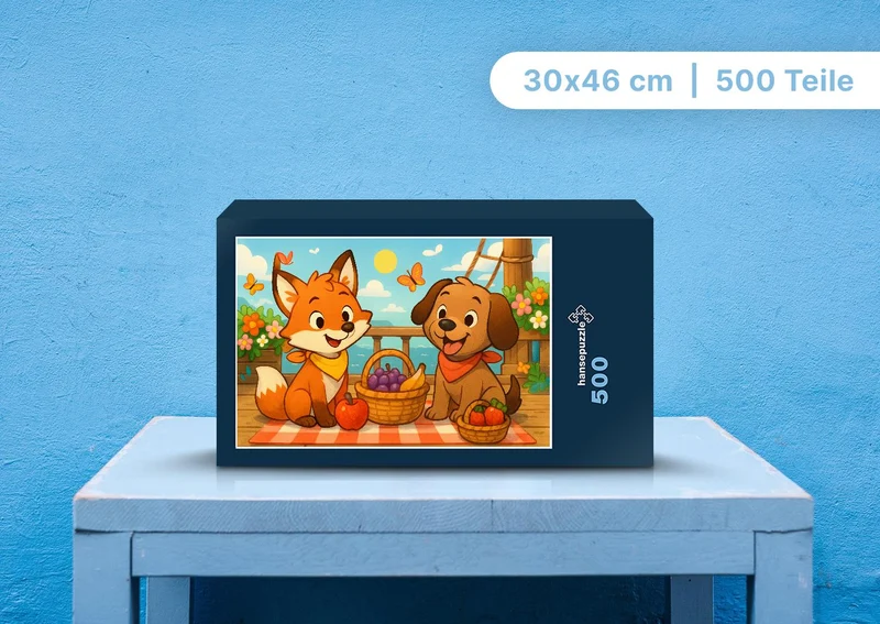 111663 Kinder - Finn und Wuff Puzzle