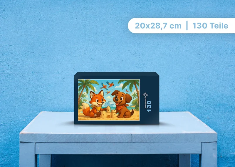 111658 Kinder - Finn und Wuff Puzzle