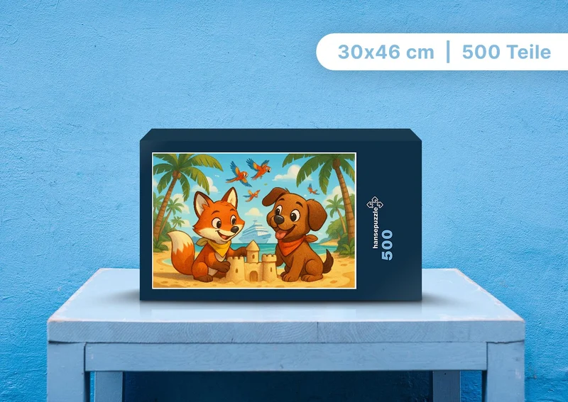 111658 Kinder - Finn und Wuff Puzzle