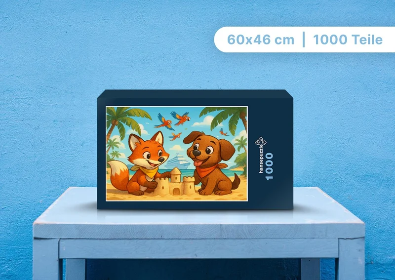 111658 Kinder - Finn und Wuff Puzzle