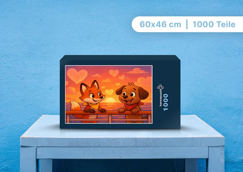 111653 Kinder - Finn und Wuff Puzzle