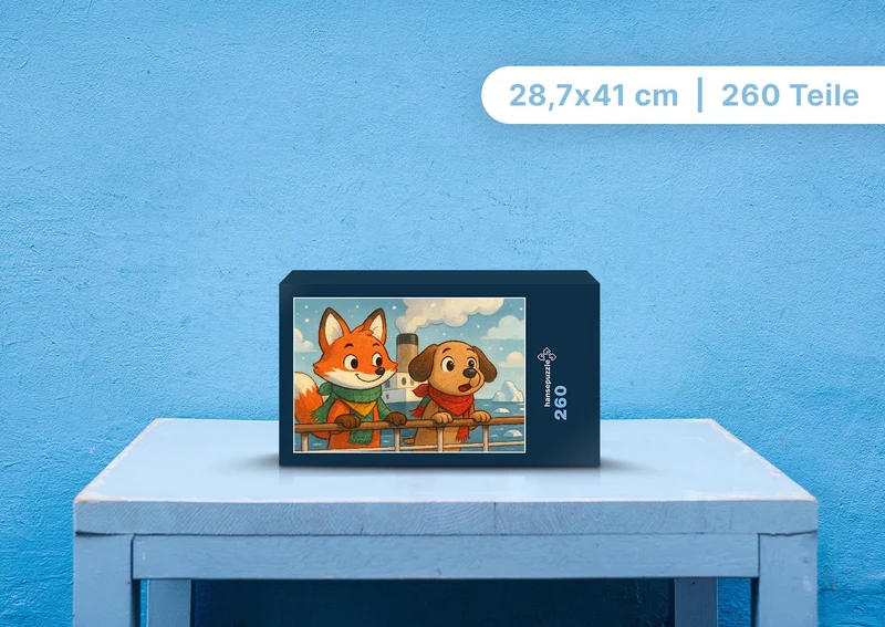111648 Kinder - Finn und Wuff Puzzle