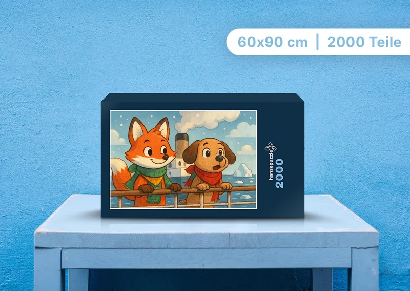 111648 Kinder - Finn und Wuff Puzzle