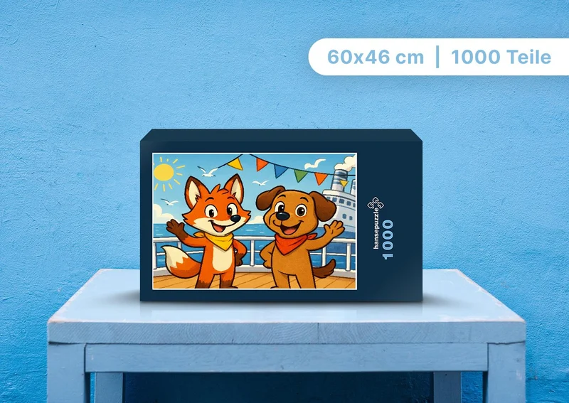 111643 Kinder - Finn und Wuff Puzzle