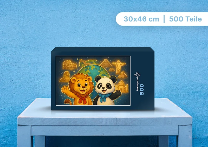 111448 Kinder - Buschi und Pippin Puzzle