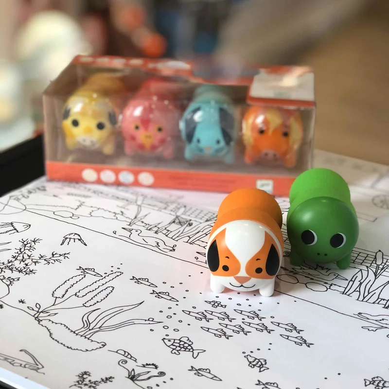 Stempel für Kleinkinder – Tiere vom Bauernhof