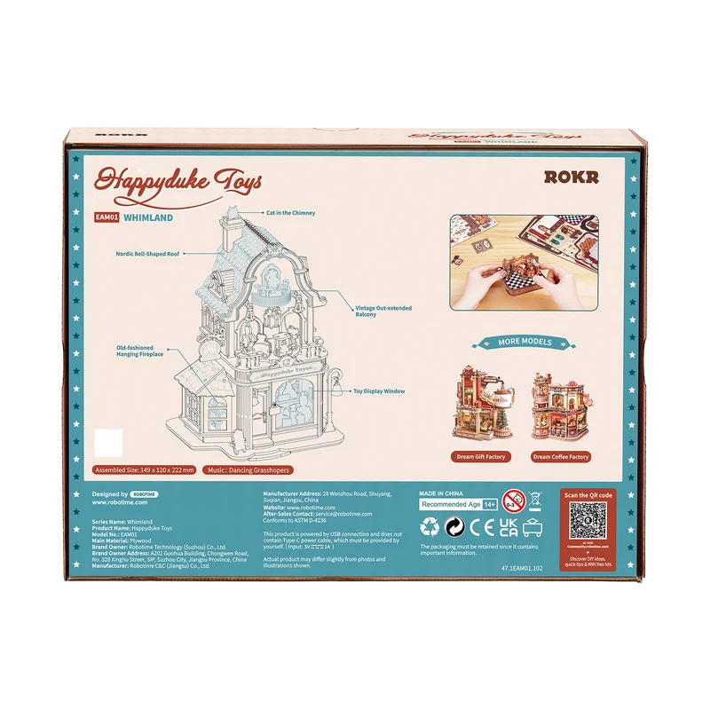 Robotime Happyduke Toys EAM01