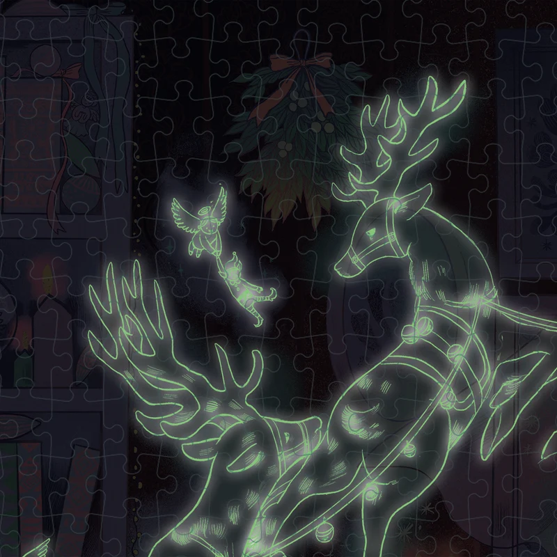 Glow In The Dark Advent Puzzle Bundle (2 pack)