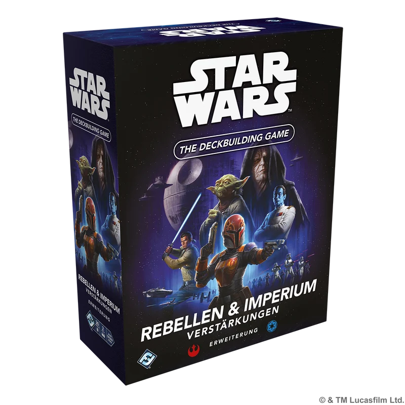 Rebellen & Imperium Verstärkungen - Star Wars: The Deckbuilding Game, deutsch (Erw.)