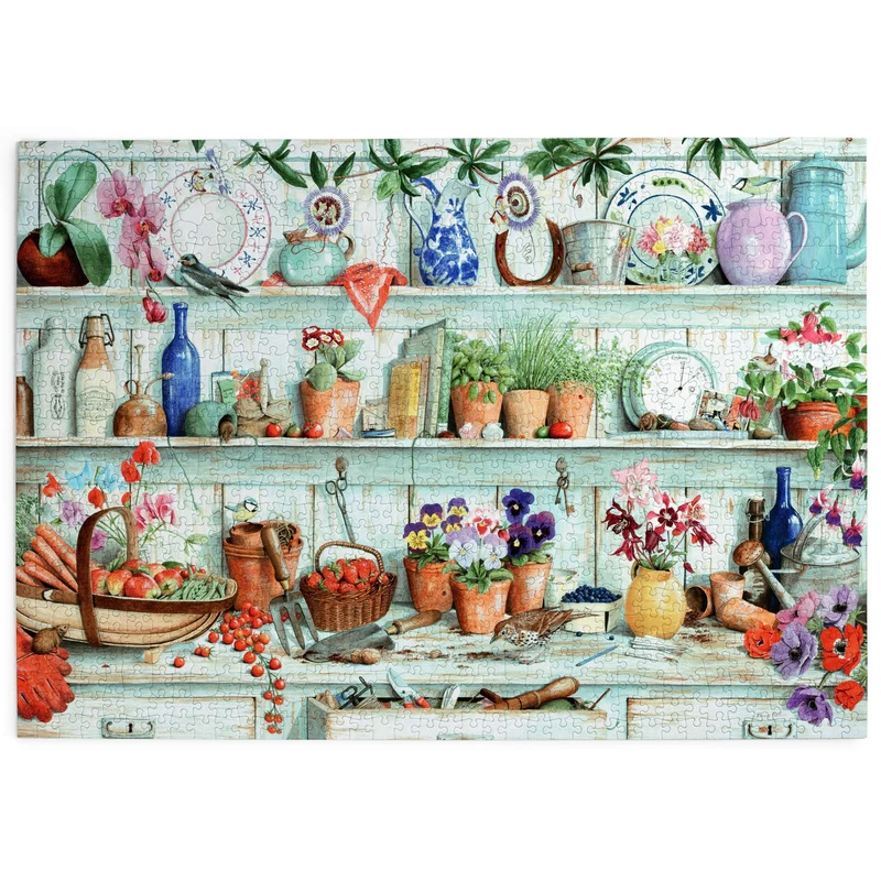 Posies & Produce 1000 Piece Puzzle