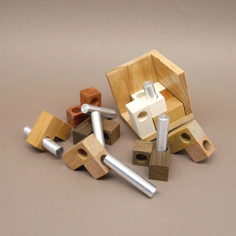 METALLWÜRFEL - ein Puzzle mit Durchblick
