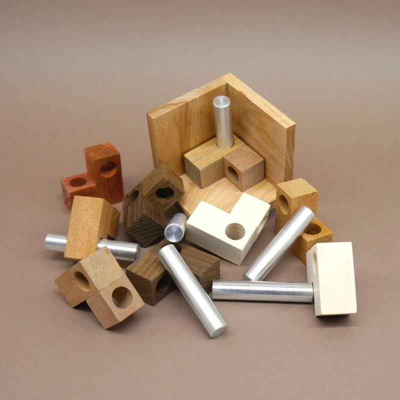 METALLWÜRFEL - ein Puzzle mit Durchblick