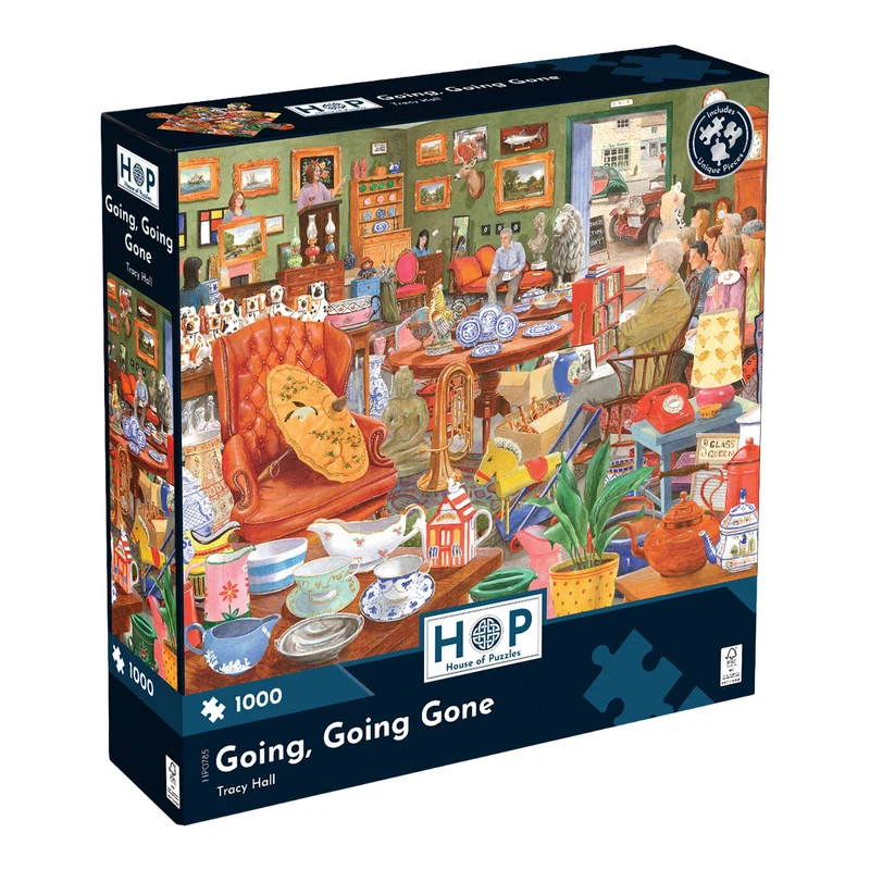 Going Going Gone 1000 Piece Jigsaw Puzzle