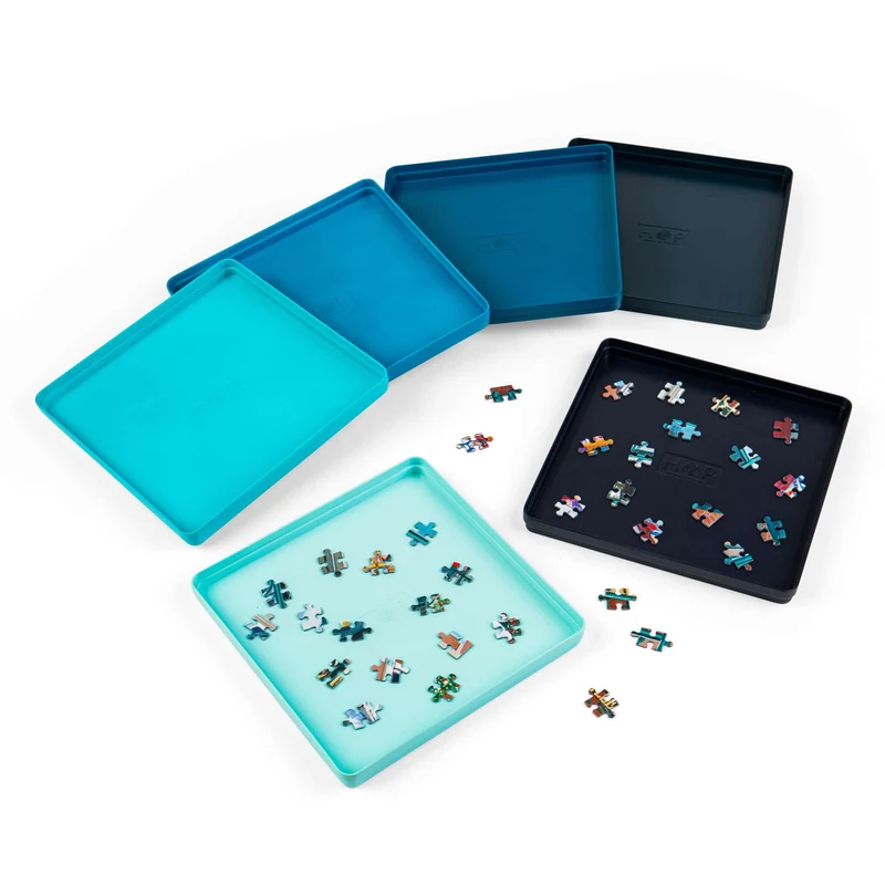 6 Piece Stack & Sort Puzzle Trays