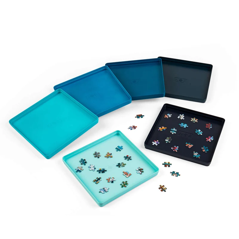 6 Piece Stack & Sort Puzzle Trays