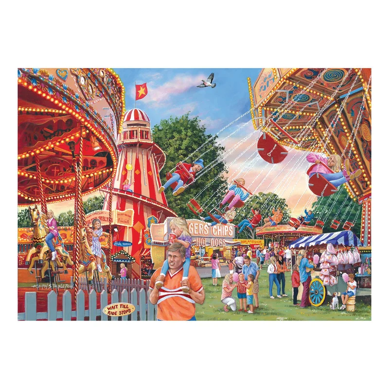 No.28 - Fun at the Fair Find The Difference 1000 Jigsaw Piece Puzzle