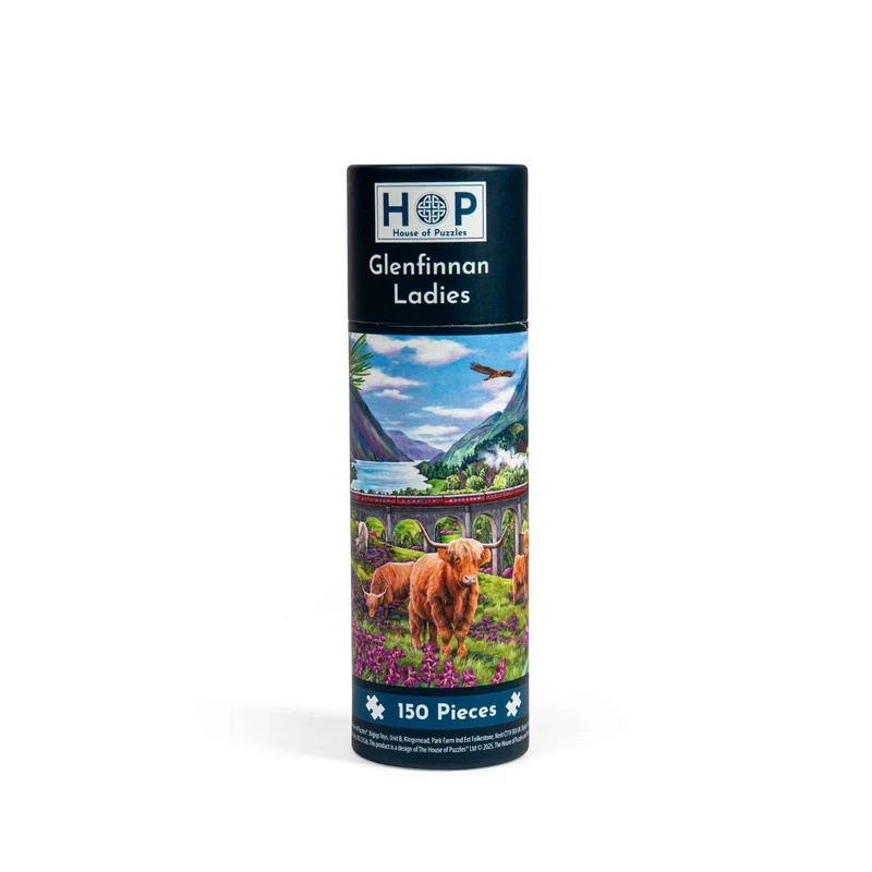 Glenfinnan 150 Piece Mini Jigsaw Puzzle in a Tube