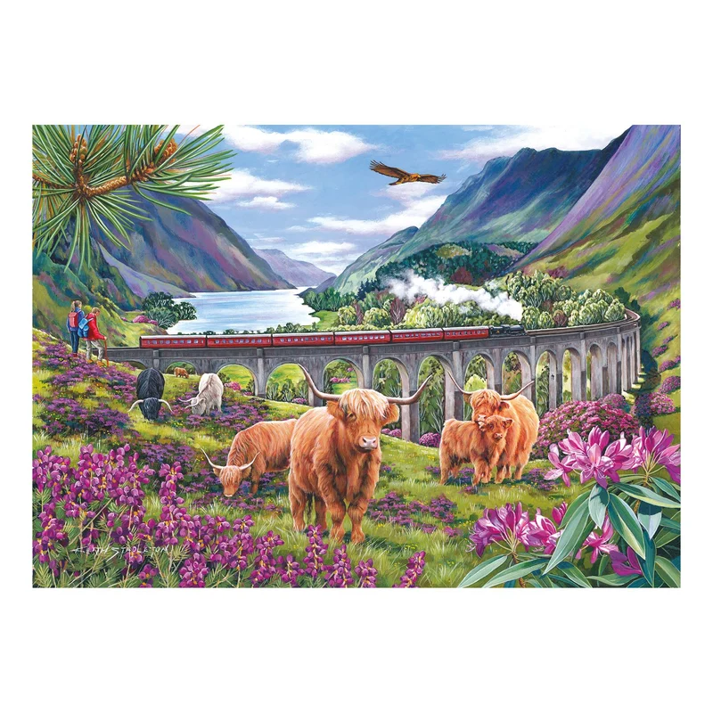Glenfinnan 150 Piece Mini Jigsaw Puzzle in a Tube