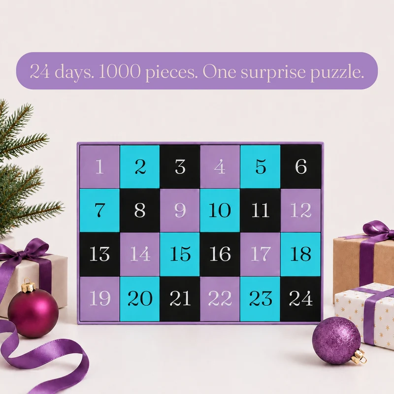 Midnight Glow Jigsaw Puzzle Advent Calendar
