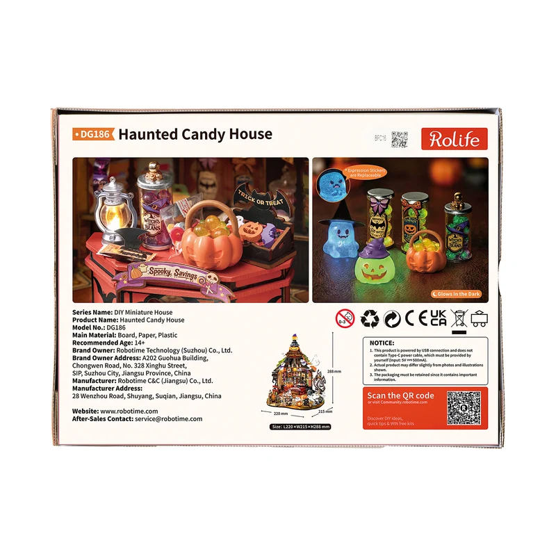 Robotime Haunted Candy House DG186